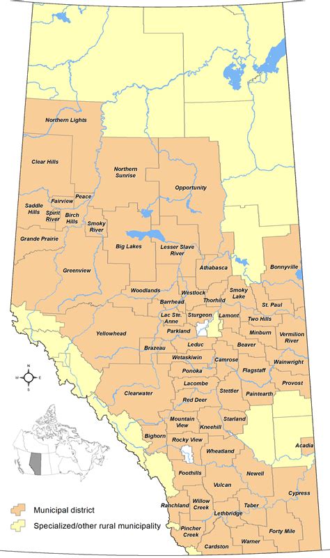 alberta cities and towns|List of municipalities in Alberta .